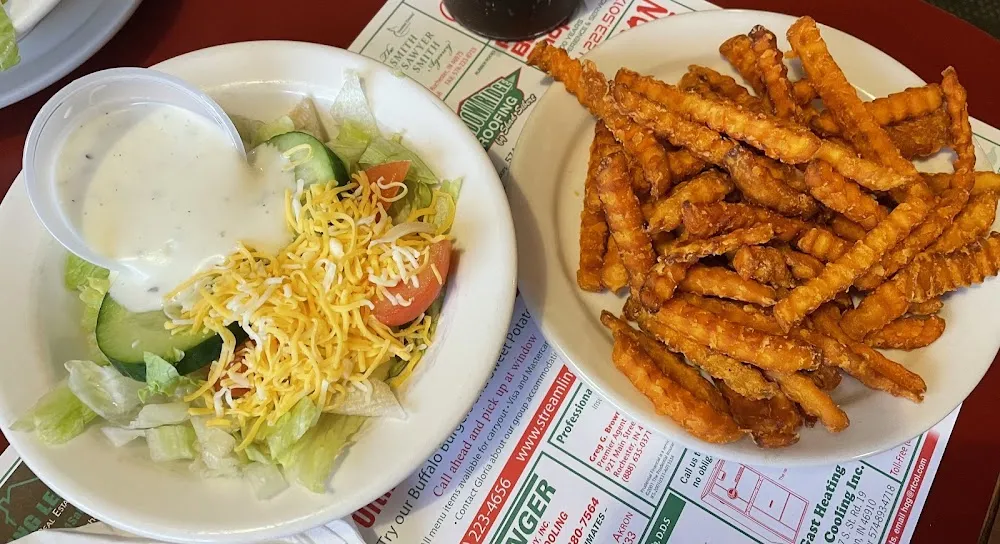 Salad and Fries